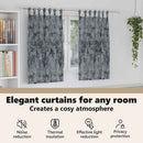 vidaXL Bársonyfüggönyök 2 pcs Ezüst Szürke 140 x 140 cm Bársony