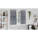 vidaXL Bársonyfüggönyök 2 pcs Ezüst Szürke 175 x 140 cm Bársony