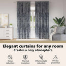 vidaXL Bársonyfüggönyök 2 pcs Ezüst Szürke 245 x 140 cm Bársony