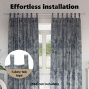 vidaXL Bársonyfüggönyök 2 pcs Ezüst Szürke 245 x 140 cm Bársony