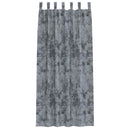 vidaXL Bársonyfüggönyök 2 pcs Ezüst Szürke 245 x 140 cm Bársony