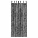 vidaXL Bársonyfüggönyök függönyökkel 2 pcs Szürke 245 x 140 cm Bársony