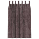 vidaXL Bársonyfüggönyök függönyökkel 2 pcs Barna 175 x 140 cm Bársony