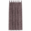 vidaXL Bársonyfüggönyök függönyökkel 2 pcs Barna 245 x 140 cm Bársony