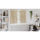 vidaXL Bársonyfüggönyök függönyökkel 2 pcs Krém 140 x 140 cm Bársony