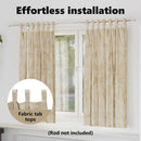 vidaXL Bársonyfüggönyök függönyökkel 2 pcs Krém 175 x 140 cm Bársony