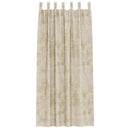 vidaXL Bársonyfüggönyök függönyökkel 2 pcs Krém 245 x 140 cm Bársony