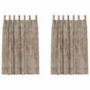 vidaXL Bársonyfüggönyök 2 pcs pezsgőszín 175 x 140 cm Bársony