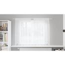 vidaXL Csipkés Függöny függönyökkel Fehér 180 x 150 cm Poliészter