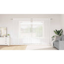 vidaXL Csipkés Függöny függönyökkel Fehér 200 x 300 cm Poliészter