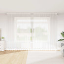 vidaXL Csipkés Függöny függönyökkel Fehér 300 x 300 cm Poliészter