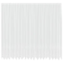 vidaXL Csipkés Függöny függönyökkel Fehér 280 x 500 cm Poliészter