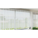 vidaXL Csipkés Függöny függönyökkel Fehér 160 x 600 cm Poliészter