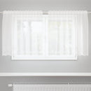 vidaXL Csipkés Függöny Fehér 100 x 150 cm Poliészter