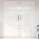 vidaXL Csipkés Függöny függönyökkel Fehér 200 x 150 cm Poliészter