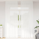 vidaXL Csipkés Függöny függönyökkel Fehér 300 x 150 cm Poliészter