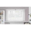 vidaXL Csipkés Függöny függönyökkel Fehér 140 x 200 cm Poliészter