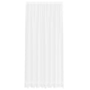 vidaXL Csipkés Függöny függönyökkel Fehér 280 x 200 cm Poliészter