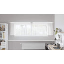 vidaXL Csipkés Függöny függönyökkel Fehér 80 x 300 cm Poliészter