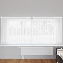 vidaXL Csipkés Függöny függönyökkel Fehér 300 x 140 cm Poliészter