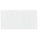 vidaXL Csipkés Függöny függönyökkel Fehér 140 x 500 cm Poliészter