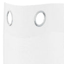 vidaXL Voile Függöny függönyökkel 2 pcs Fehér 140 x 140 cm Poliészter