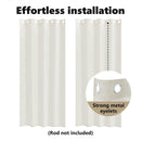 vidaXL Voile Függöny függönyökkel 2 pcs Krém 245 x 140 cm Poliészter