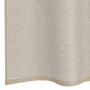 vidaXL Voile Függöny 2 db Homokszín 225 x 140 cm Poliészter