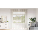 vidaXL Voile Függöny 2 pcs Homokszín 225 x 140 cm Poliészter