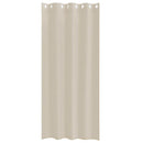 vidaXL Voile Függöny 2 pcs Homokszín 225 x 140 cm Poliészter