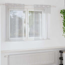 vidaXL Voile Függöny 2 db Világosszürke 140 x 140 cm Poliészter