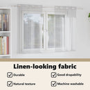 vidaXL Voile Függöny 2 pcs Világosszürke 140 x 140 cm Poliészter