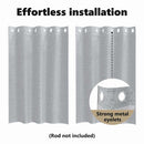 vidaXL Voile Függöny 2 pcs Sötétszürke 140 x 140 cm Poliészter