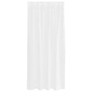 vidaXL Voile Függöny függönyökkel 2 pcs Fehér 175 x 140 cm Poliészter