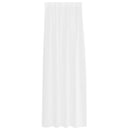 vidaXL Voile Függöny függönyökkel 2 pcs Fehér 225 x 140 cm Poliészter