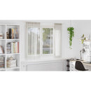 vidaXL Voile Függöny függönyökkel 2 pcs Krém 175 x 140 cm Poliészter