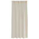 vidaXL Voile Függöny 2 db Homokszín 175 x 140 cm Poliészter