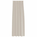 vidaXL Voile Függöny 2 pcs Homokszín 260 x 140 cm Poliészter