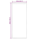 vidaXL Voile Függöny 2 pcs Homokszín 260 x 140 cm Poliészter