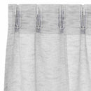 vidaXL Voile Függöny 2 pcs Világosszürke 245 x 140 cm Poliészter