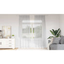 vidaXL Voile Függöny 2 pcs Világosszürke 260 x 140 cm Poliészter