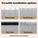 vidaXL Voile Függöny 2 pcs Sötétszürke 140 x 140 cm Poliészter