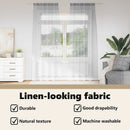 vidaXL Voile Függöny 2 pcs Sötétszürke 245 x 140 cm Poliészter