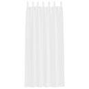 vidaXL Voile Függöny függönyökkel 2 pcs Fehér 225 x 140 cm Poliészter