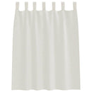 vidaXL Voile Függöny 2 db Krémszínű 140 x 140 cm Poliészter
