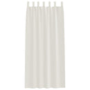 vidaXL Voile Függöny függönyökkel 2 pcs Krém 225 x 140 cm Poliészter