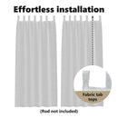 vidaXL Voile Függöny 2 pcs Világosszürke 260 x 140 cm Poliészter