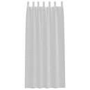 vidaXL Voile Függöny 2 pcs Világosszürke 260 x 140 cm Poliészter