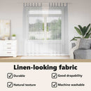 vidaXL Voile Függöny 2 pcs Sötétszürke 260 x 140 cm Poliészter