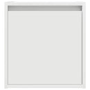 vidaXL fehér falra szerelhető éjjeliszekrény 38x34x40 cm